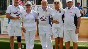 FAB Mixed pairs winners and Finalist 