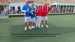 2024 Mixed Pairs Winners and Finalists